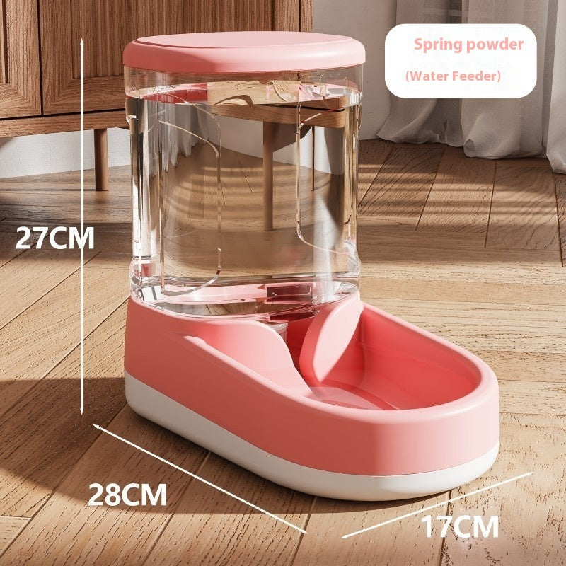 Automatic Pet Feeder & Water Fountain for Happy, Hydrated Pets