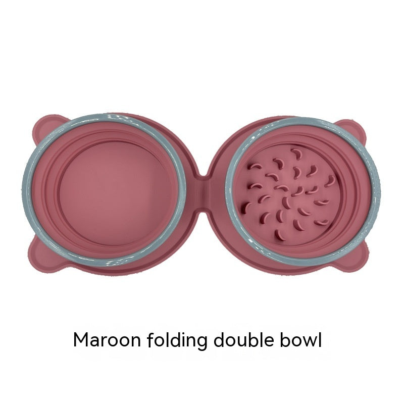 Foldable Travel Pet Bowls for Easy Mealtime Anywhere