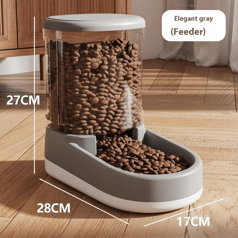 Automatic Pet Feeder & Water Fountain for Happy, Hydrated Pets