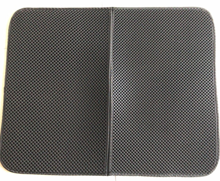 Double-Layer Cat Litter Mat for a Cleaner Home