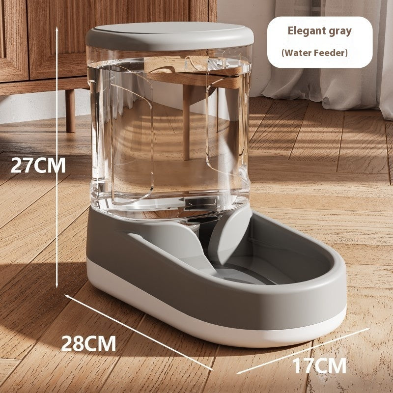 Automatic Pet Feeder & Water Fountain for Happy, Hydrated Pets